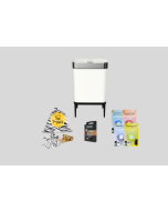 מארז Future All In פח 60 ליטר עם אביזרים צבע לבן