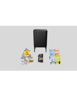 מארז Future All In פח 60 ליטר עם אביזרים צבע שחור מלא