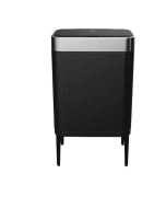 פח 60 ליטר שחור עם פח פנימי וחיישן עליון דגם FUTURE