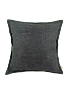 כרית נוי כולל מילוי 60x60 דגם דורון צבע אפור כהה