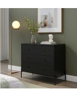  קומודה בגוון שחור דגם אלמוג