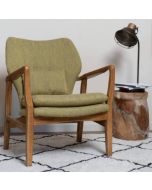 כורסא דגם KAYLA בגוון ירוק זית