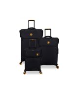 סט 3 מזוודות בד יוקרתיות וקלות 30/25/20 דגם Simultaneous שחור