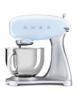 מיקסר עמידה יוקרתי ומעוצב דגם SMF02 מבית Smeg כחול פסטל משולב